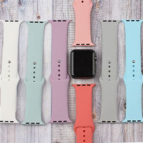 stretch silicone apple watch bands